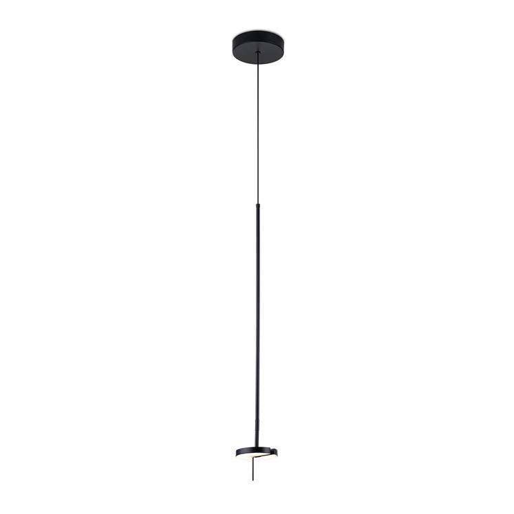 Invisible LED Ceiling Pendant Matt Black Mains dimming (LC) 765lm 3000K - Special Offer