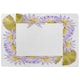 image 1 of Gold & Purple Flowers Rug | Multi