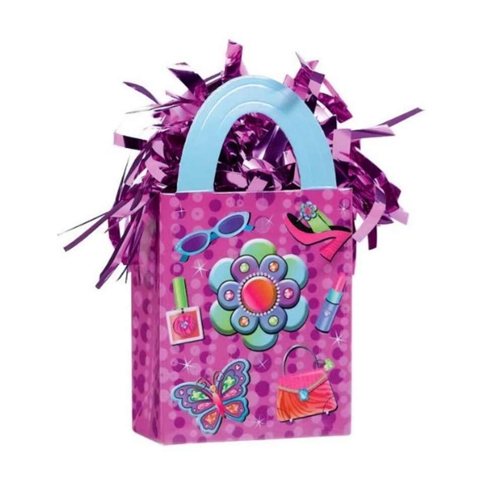 Butterfly Party Balloon Weight - Purple - One Size
