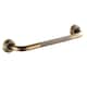 image 1 of Antique Bronze Brass Safety Support Grab Rail Bar Handle Straight 520mm