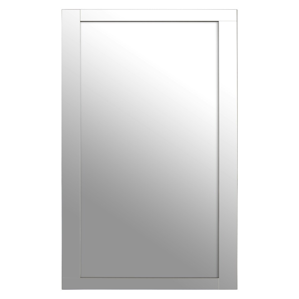 image 1 of Avelene Floor Standing Mirror With Bevelled Edge Silver