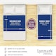 image 2 of Lynmark® Incontinence Bed Pads Non Slip - Washable, Absorbs 2L, 135 x 85cm Blue | 1 pack | Double