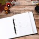 image 5 of Large Self Adhesive Ring Binder Photo Album – 40 Sheets / 80 Sides – Traditional Sticky Page Memory Scrapbook Album