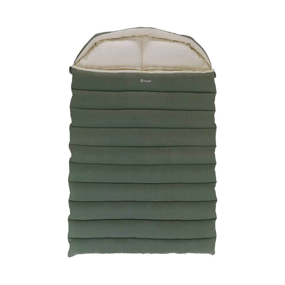 Outwell Constellation Lux Double Sleeping Bag - Green