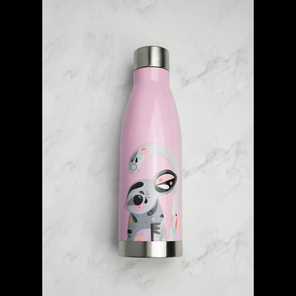 image 1 of Maxwell & Williams Water Bottle Pink Insulated 500ml