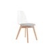 image 1 of Dining Chair DKD Home Decor Grey Wood Polycarbonate 54 x 47 x 81 cm Grey