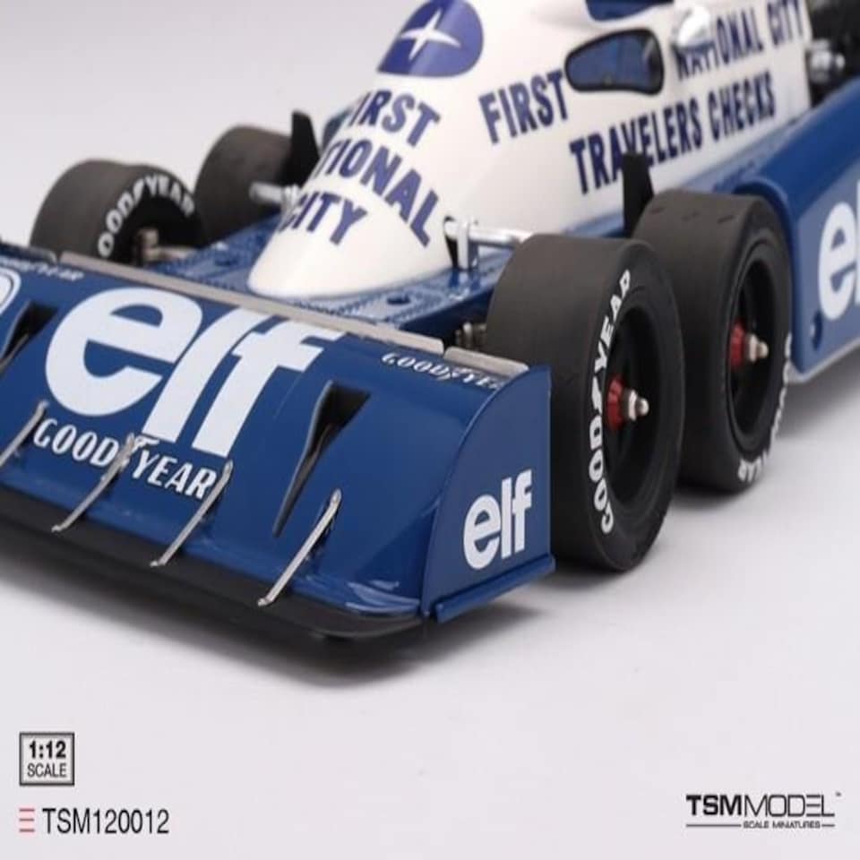 image 1 of Tyrrell P34 No.3 Ronnie Peterson 1977 Monaco GP 1:12 TSM TSM120012