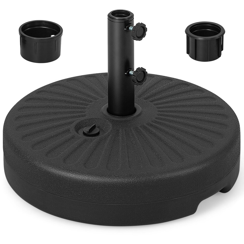 image 1 of COSTWAY 50 cm Round Umbrella Base Stand Patio Umbrella Holder
