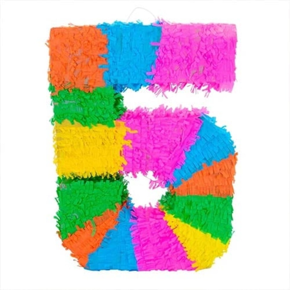 image 1 of Number 5 Standard Pinata 50cm