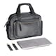 image 1 of Allis Baby Changing Bag with Changing Mat - Black Black