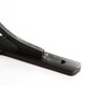 image 2 of Hammer & Tongs Curved Iron Shelf Bracket - D205mm - Black