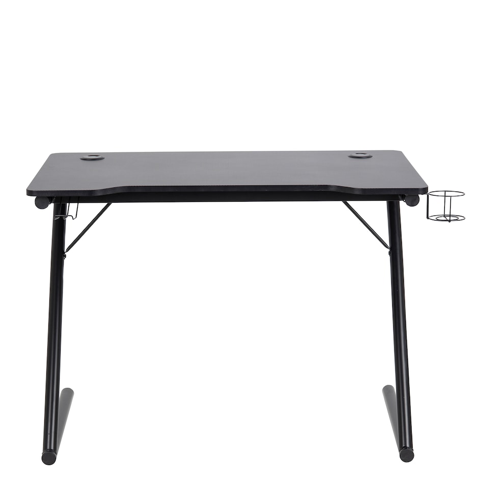 image 1 of Trooper Gaming Desk in Black