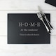 image 3 of Personalised HOME Slate Rectangle Placemat Black