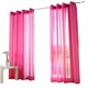 image 2 of Voile Panel - Ring Top - Cerise - 145cm x 137cm