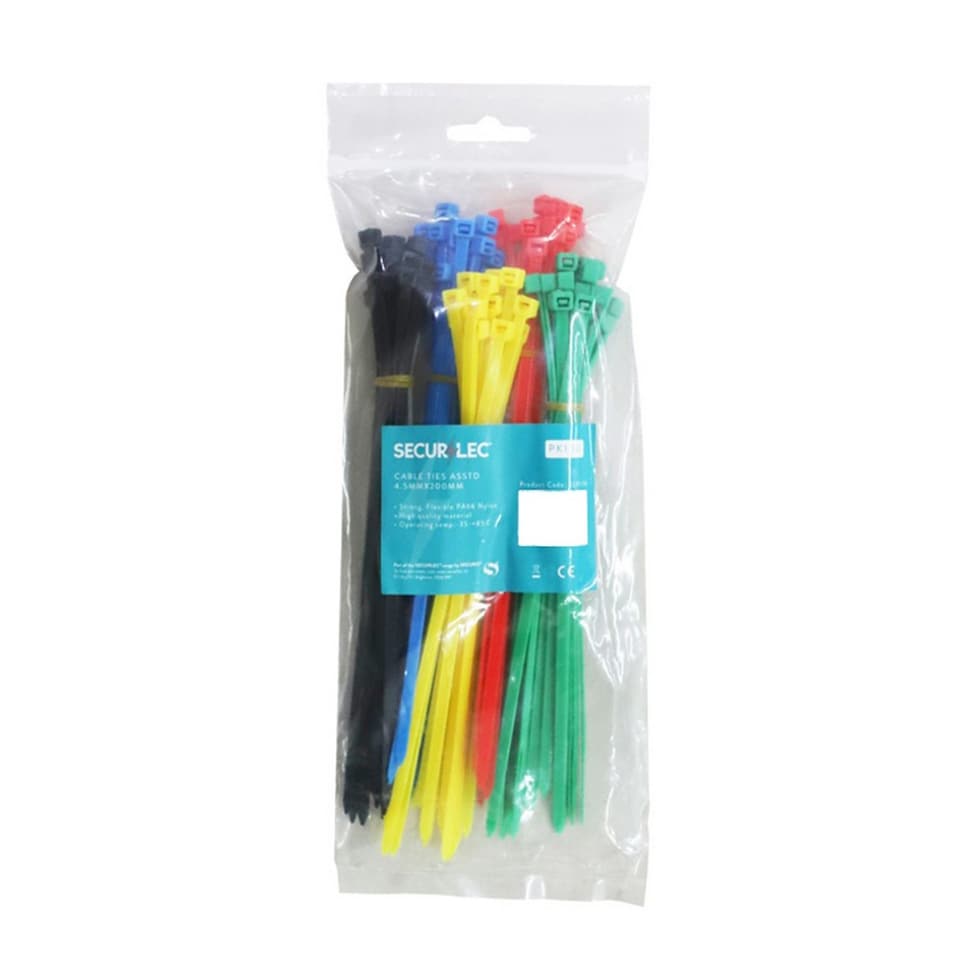 image 1 of Securlec Cable Ties (Pack of 100)