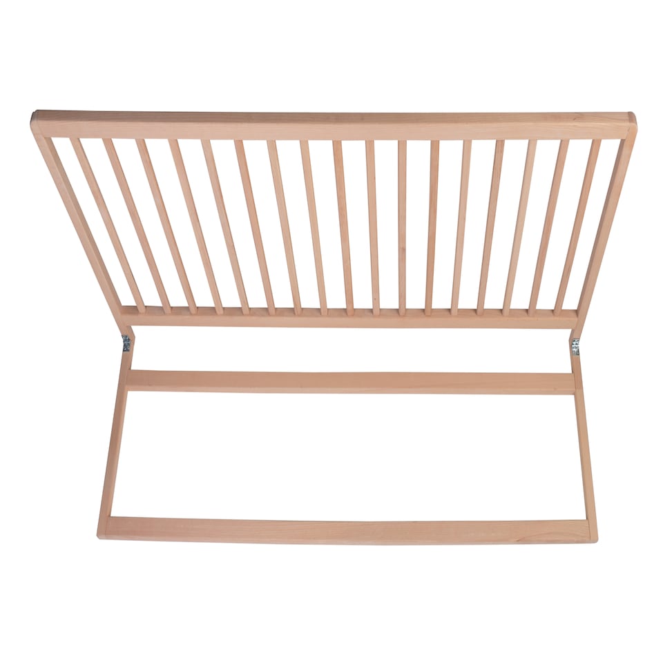image 1 of Safetots Extra Wide Extra Tall Wooden Bed Guard, Natural, 60cm High x 140cm Wide, Toddler Bedrail for Safety