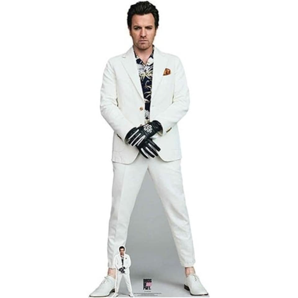 Black Mask Birds of Prey Ewan McGregor Lifesize Cardboard Cutout 178cm