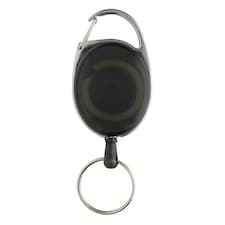 XD Collection Recycled ABS Plastic Keyring - Black - One Size