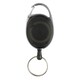 image 1 of XD Collection Recycled ABS Plastic Keyring - Black - One Size