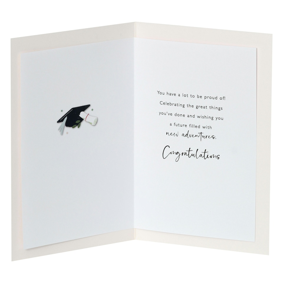 image 1 of Graduation/Congratulations Card for Him/Her/Friend | Celebration Design