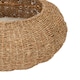 image 5 of Teamson Pets 8.7 in Neith Wicker Seagrass Dome Cat or Small Dog Bed, Tan/Cream