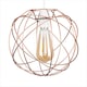 image 1 of ValueLights Rutherford Copper Ceiling Pendant Light Shade & Bulb | Copper
