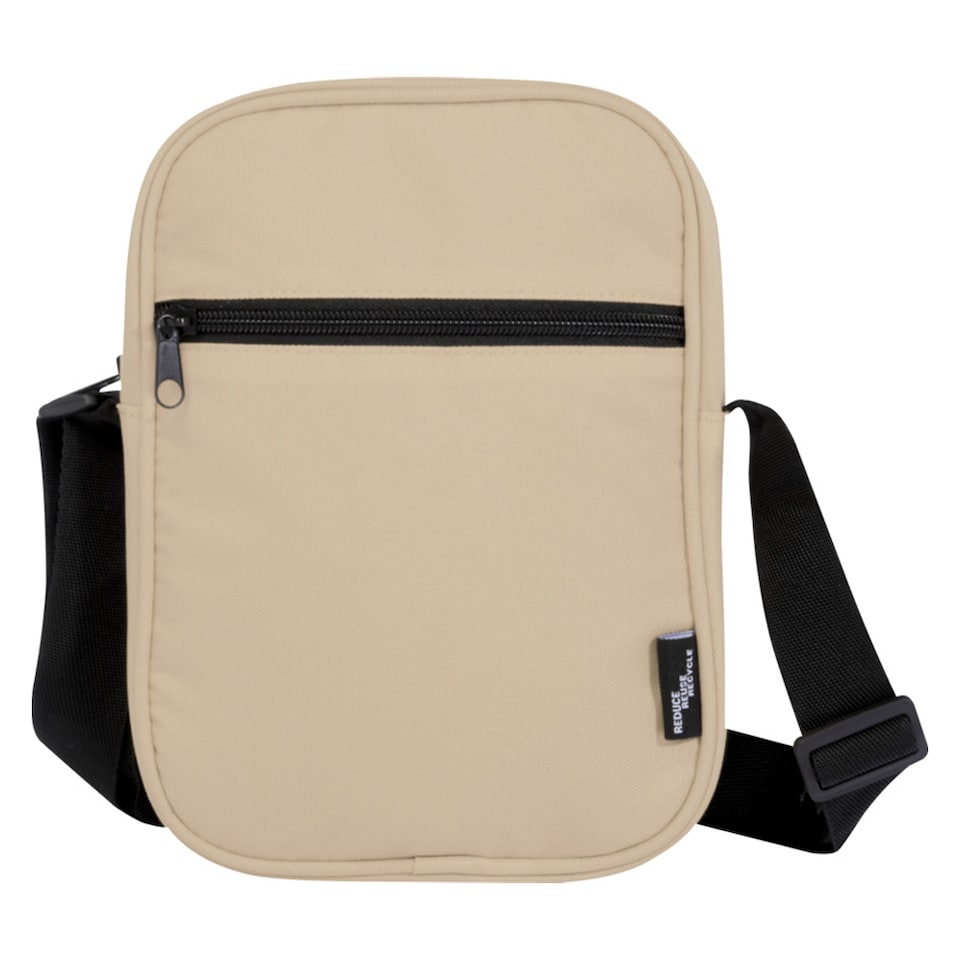 image 1 of Byron Recycled 2L Crossbody Bag | Cream | Oatmeal | One Size | 1