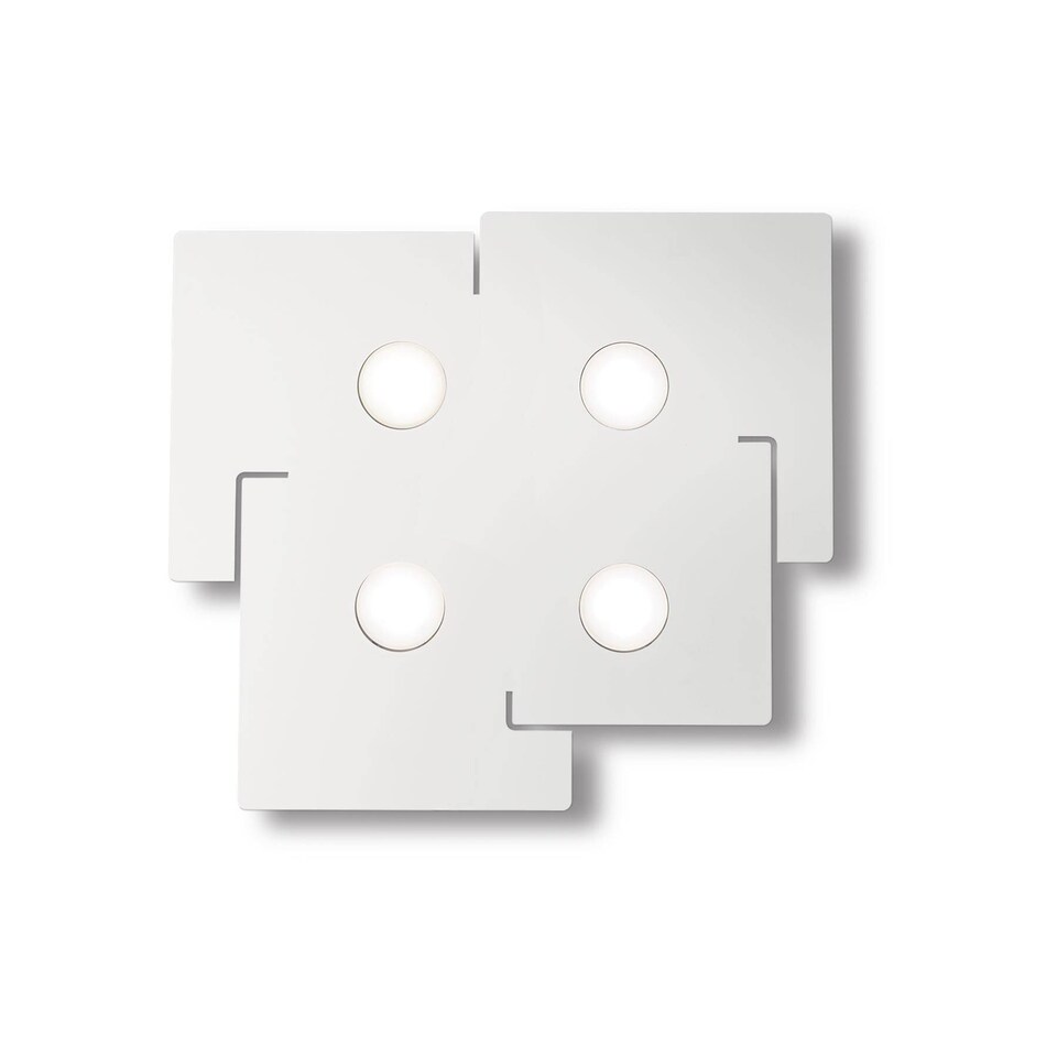 Totem 4 Light Ceiling Light White