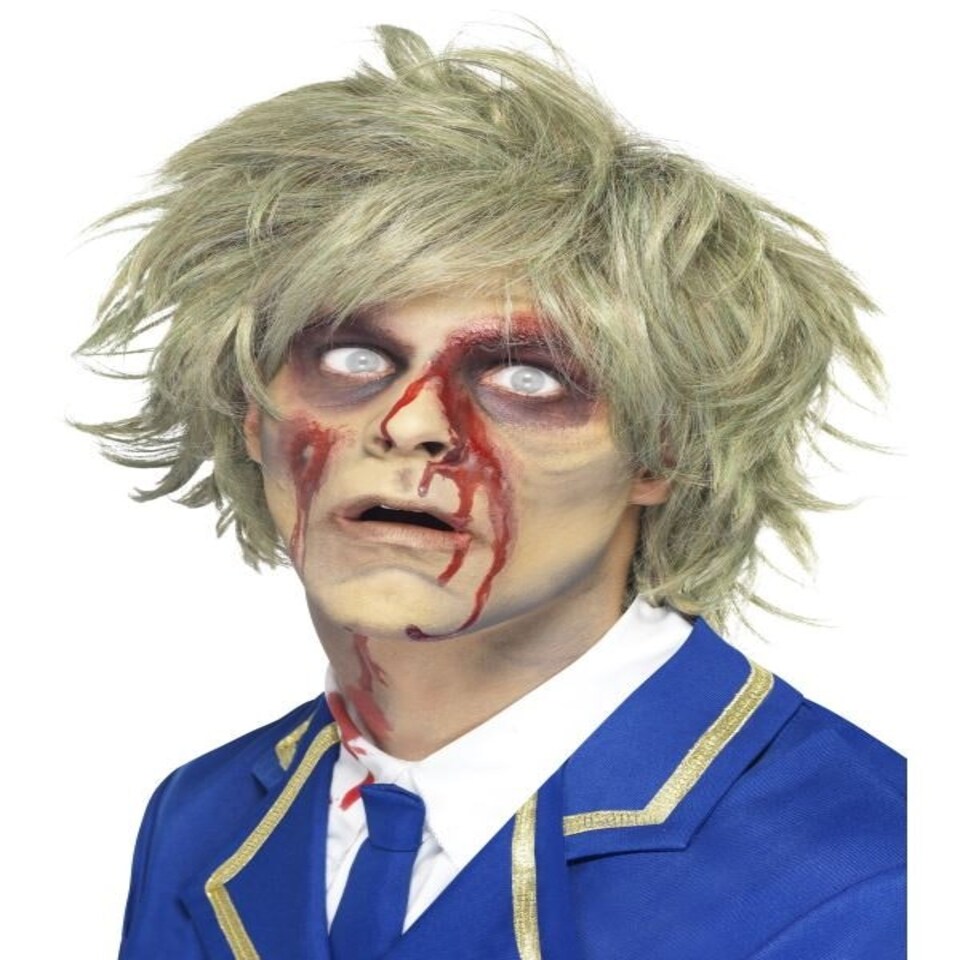 Zombie Wig - Grey - 25359 One Size