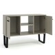 image 4 of Core Products Texas, 2 Door Flat Screen TV Unit H57cm x W114.5cm x D39.5cm Brown