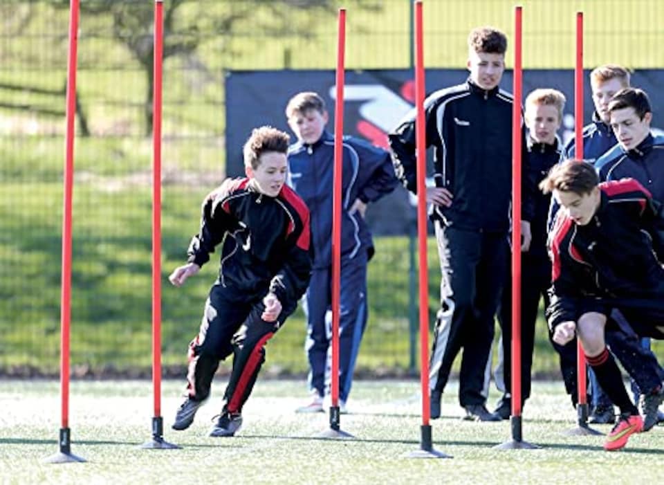 image 1 of Precision Training Boundary Poles White