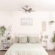 image 2 of ValueLights Typhoon 30 Inch Ceiling Fan with Light