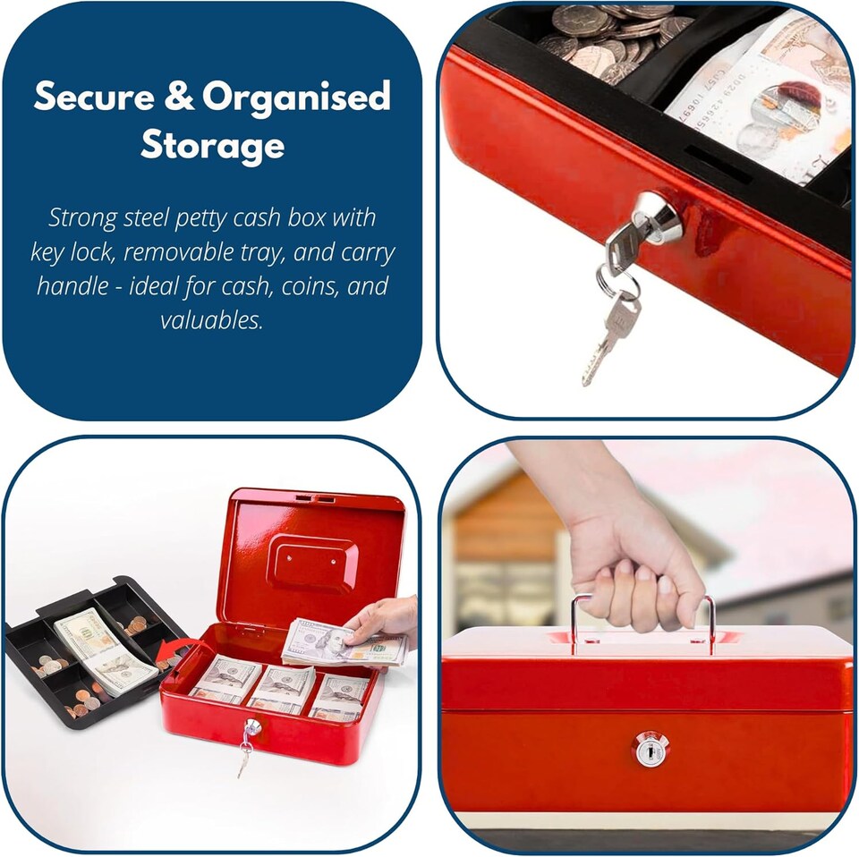image 1 of Marco Paul 6' Cash Box - Red