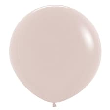 Fashion White Sand Jumbo Biodegradable Latex Balloons 61cm / 24 in - Pack of 3