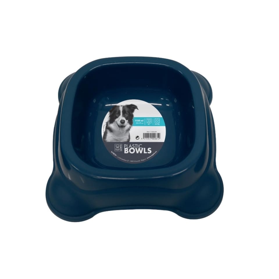 image 1 of M-PETS Plastic Single Bowl - 1150 ml