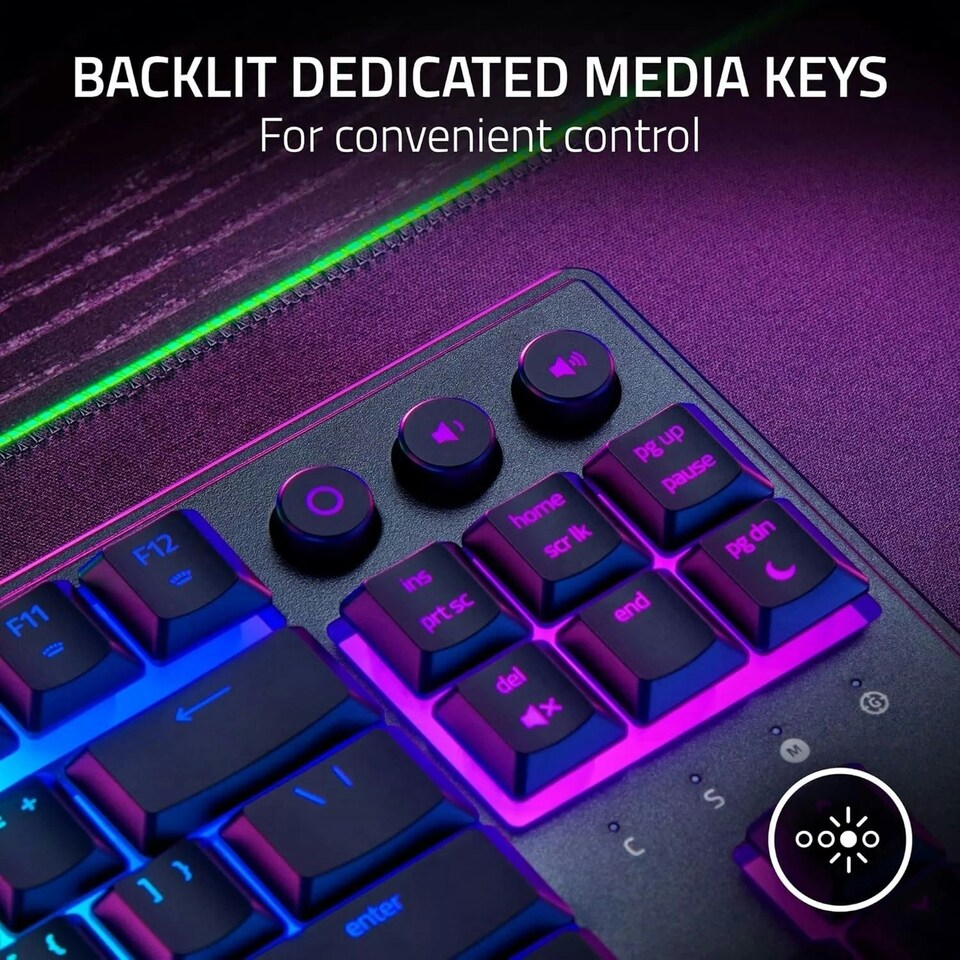 image 1 of Razer Ornata V3 Tenkeyless Gaming Keyboard - Mecha-membrane US Layout