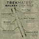 image 6 of Walker Lock Pole Pair Adjustable LeverLock Hiking Walking Trekking Outdoor | Black | Black | One Size | 2