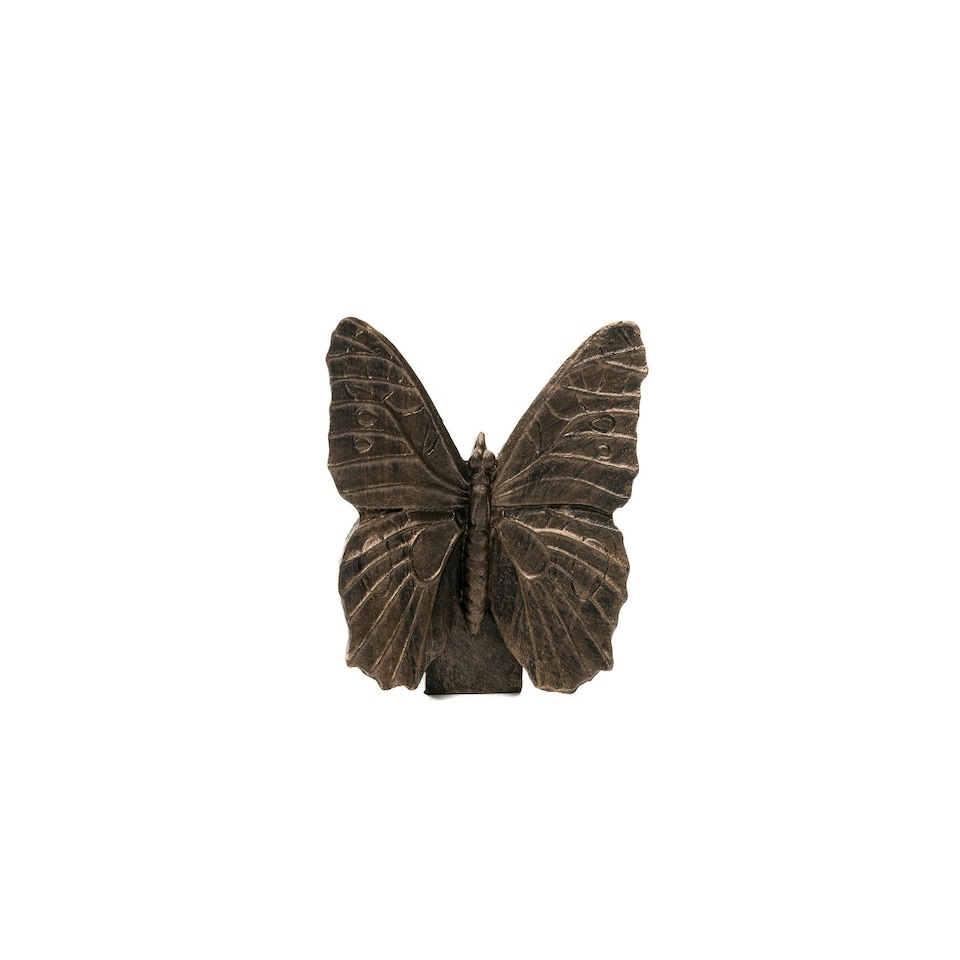 image 1 of Butterfly Plant Pot Feet - Set of 3 Grey