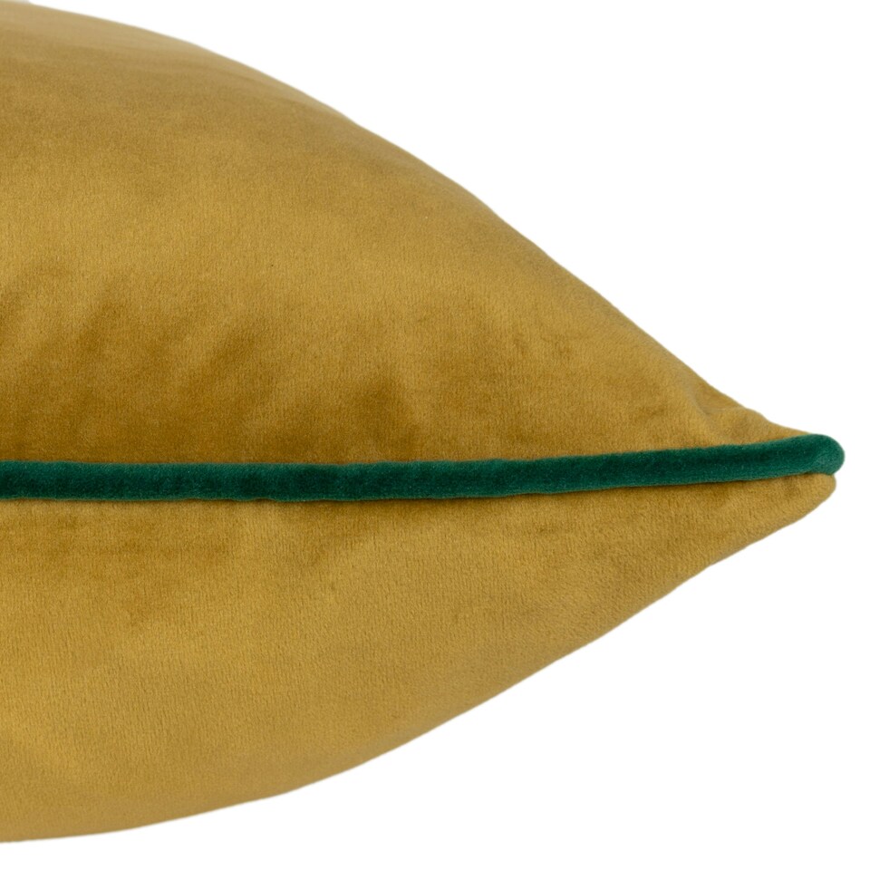 image 1 of Furn Meridian Velvet Cushion Cover Green | 45 cm x 45 cm