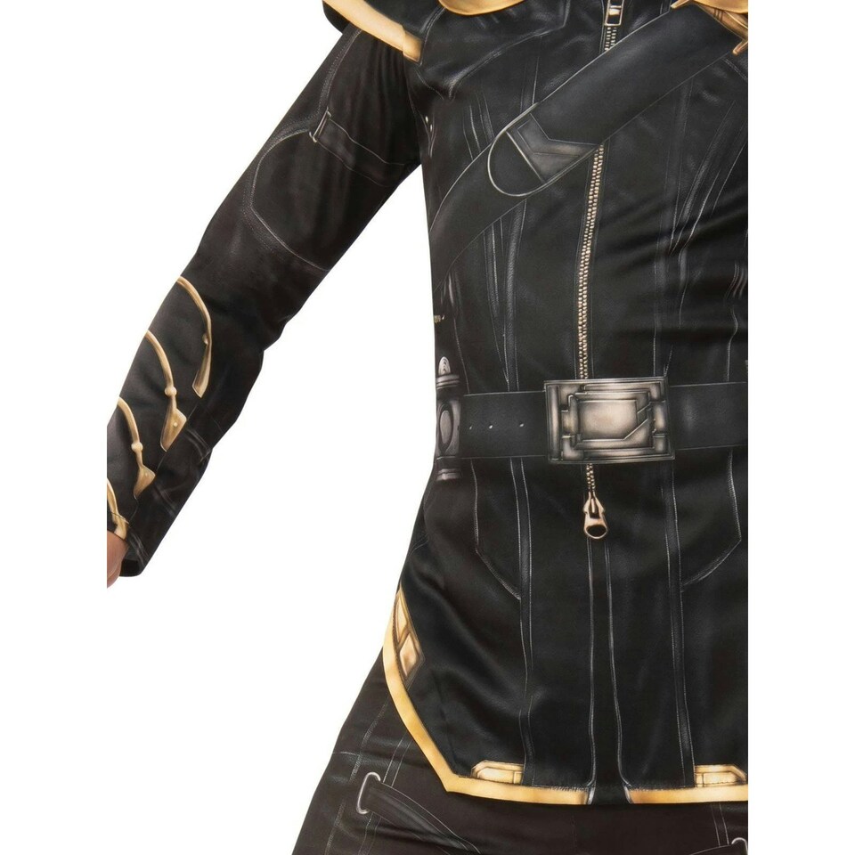 image 1 of Avengers Endgame Childrens/Kids Hawkeye Costume - Black - M M