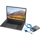 image 2 of Alasia Recycled Aluminium 5 in 1 Charging Cable - Royal Blue - One Size (UTPF4655)