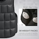 image 4 of HOMCOM 20KGS Adjustable Weight Vest Running Gym Training Weight Loss, Red