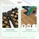 image 5 of Outsunny 27 Pcs Wooden Decking Tiles, 30x30cm Decking Boards, Brown
