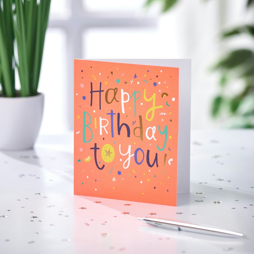 image 1 of Birthday Card - Happy Birthday Bright