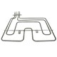 image 8 of SPARES2GO Heating Element for Leisure AL60CRC AL60CRK AL60INK CLA60CEC CLA60CEK Oven Grill (2200w, 230v)