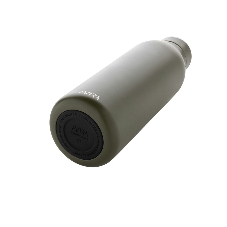 image 1 of Avira Avior Recycled Stainless Steel 500ml Water Bottle - Green - One Size Green | One Size