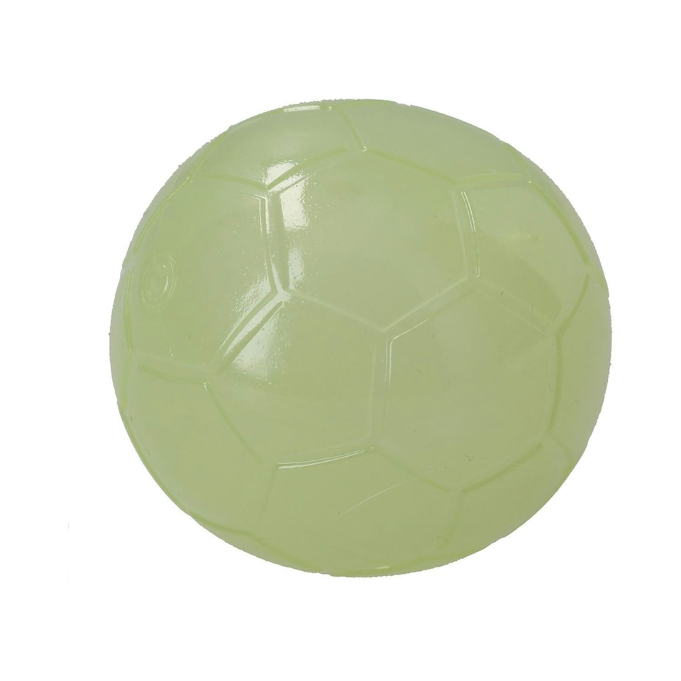image 1 of Dog Glow In The Dark Squeaky Bouncy Football For Fetch/ Ball Launchers 6cm