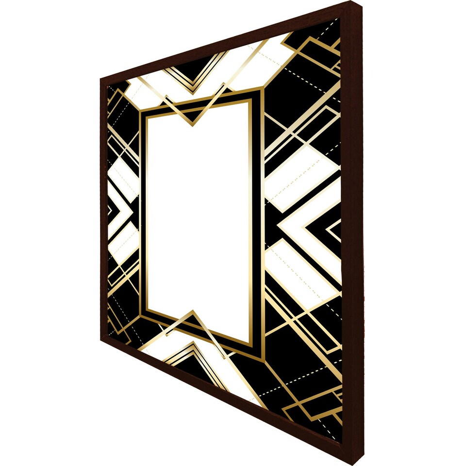 image 1 of Art deco frame (Picture Frame) Grey | XL