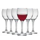 image 1 of LAV Venue Red Wine Glasses - 340ml - Clear - Pack of 6
