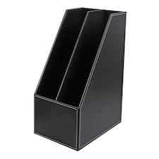 PVC Black Desktop Organizer 19 x 27 x 34cm